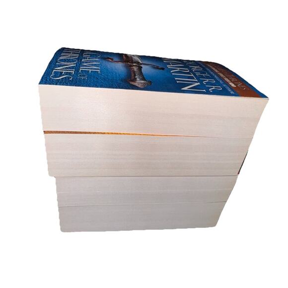 A Song of Ice and Fire, (4 Vols.): A Game of Thrones / A Clash of Kings / - VG - Picture 7 of 11